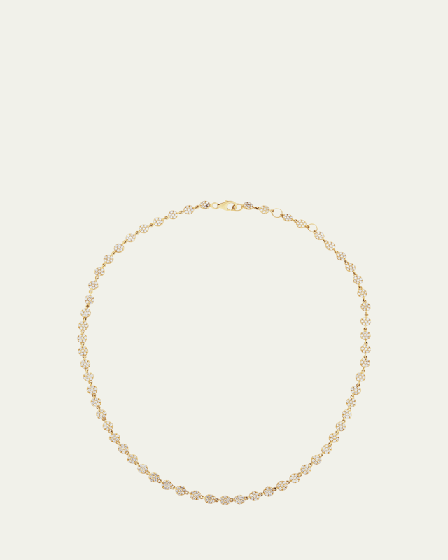 Legacy Diamond Disc Chocker Necklace